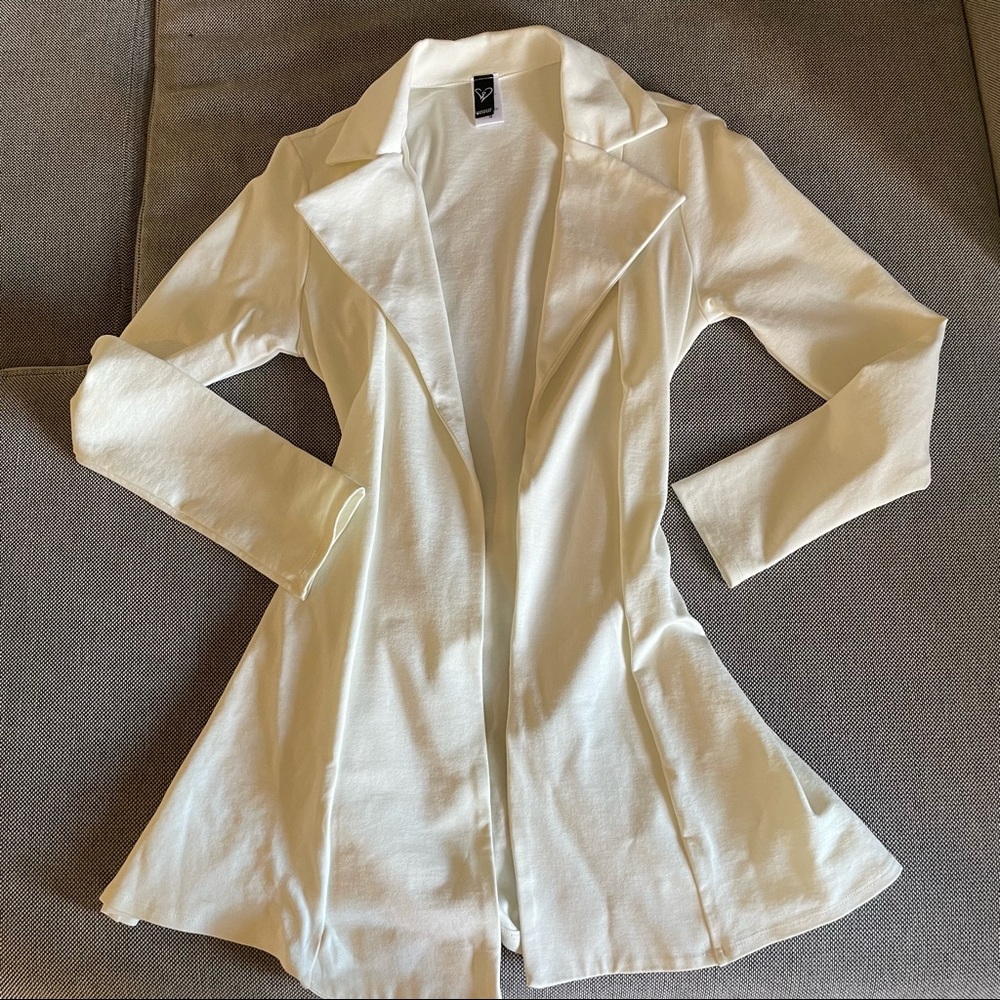 Classy white coat
